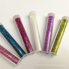 Diy Glitter pó 7g garrafa embalagem 6 cores Glitter flocos terno